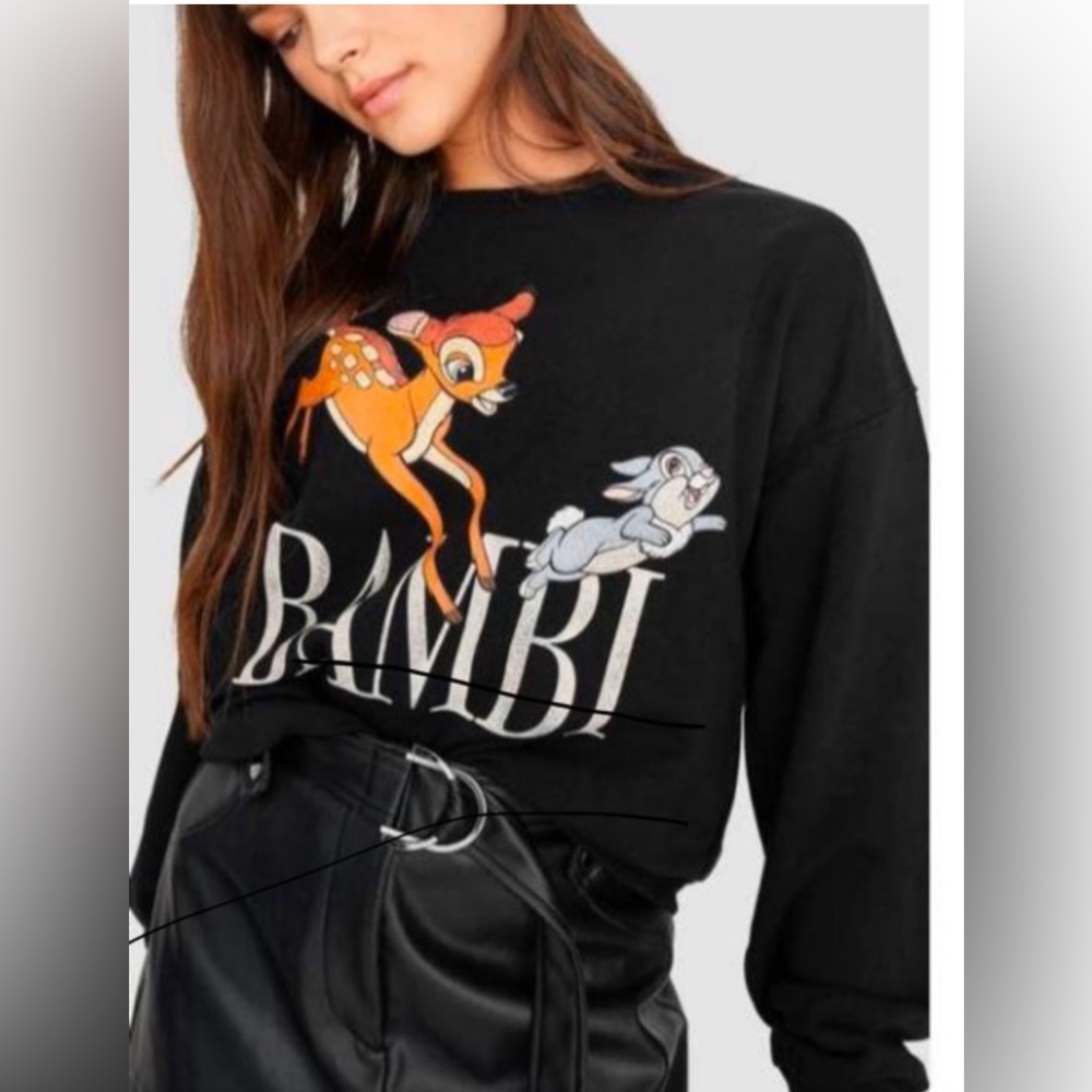 DISNEY Bambi oversized sweatshirt